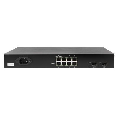 Araknis Networks AN-220-SW-R-8-POE 220 Series Managed Layer 2 Gigabit Switch with Partial PoE+, 8...