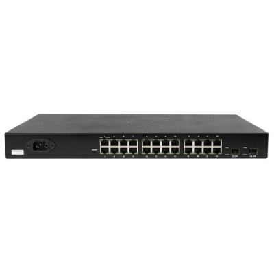 Araknis Networks AN-220-SW-R-24-POE 220 Series Managed Layer 2 Gigabit Switch with Partial PoE+, ...