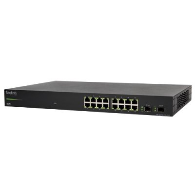 Araknis Networks AN-320-SW-F-16-POE 320 Series Managed Layer 2 Gigabit Switch with Full PoE+, 16-...