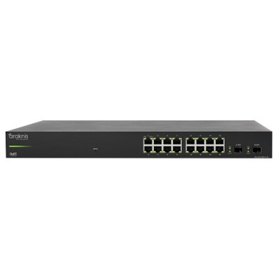 Araknis Networks AN-320-SW-F-16 320 Series Managed Layer 2 Gigabit Switch, 16-Ports, Front Facing...
