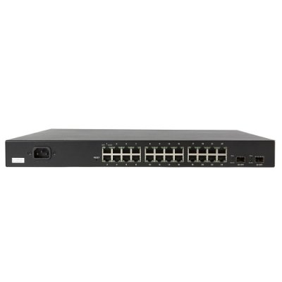 Araknis Networks AN-320-SW-R-24-POE 320 Series Managed Layer 2 Gigabit Switch with Full PoE+, 24-...