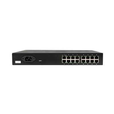 Araknis Networks AN-110-SW-R-16 110 Series Unmanaged+ Gigabit Switch, 16-Ports, Rear Facing Ports