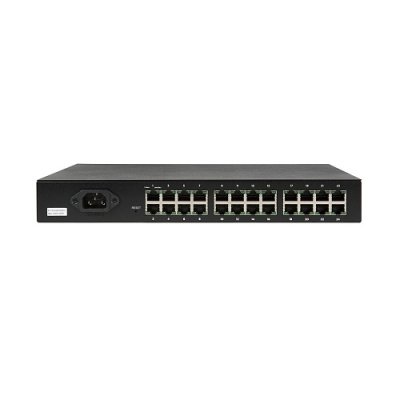 Araknis Networks AN-110-SW-R-24 110 Series Unmanaged+ Gigabit Switch, 24-Ports, Rear Facing Ports