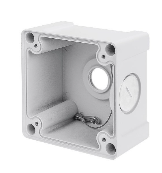 VIVOTEK AM-719 Outdoor Junction Box, 122 122 63 mm, White