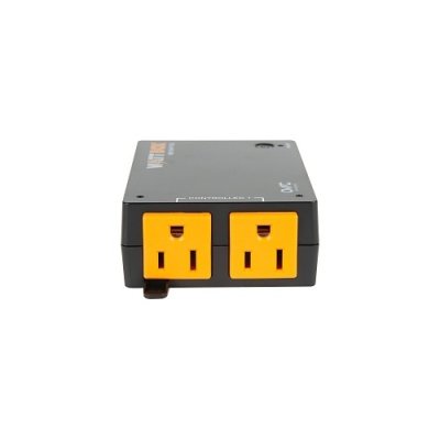 WattBox WB-150-IPW-1B-2 150 Series IP Power Outlets (Ultra Compact), 1 Controlled Bank, 2 Outlets...