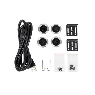 WattBox WB-800CH1U-IPVM-8 1U Integrated Faceplate IP Power Conditioner, 8-Individually Metered an...