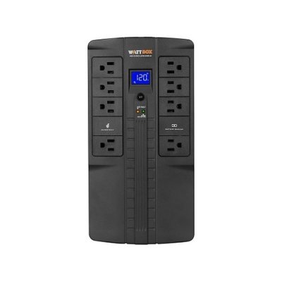 WattBox WB-OVRC-UPS-850-8 UPS Battery Pack for IP Power Conditioners, 850VA, 8-Outlets