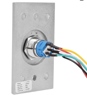 Door Access Control System Stainless Electric Steel Door Exit Button Door Push Release Button Pus...