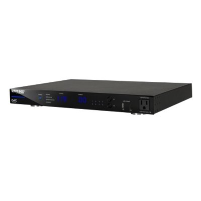 WattBox WB-820CH1U-IPVM-8 1U Integrated Faceplate IP Power Conditioner, 8-Individually Metered an...
