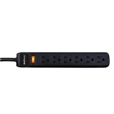 WattBox WB-100-PS-6 Power Strip, 6-Outlet, 3' Cord