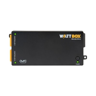 WattBox WB-250-IPW-2 250-Series WiFi Surge Protector, 2 Individually Controlled Outlets, WiFi or ...