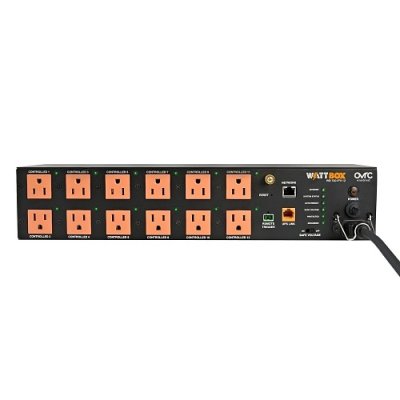 WattBox WB-700-IPV-12 IP Power Conditioner with OvrC Home, 12-Controlled Outlets
