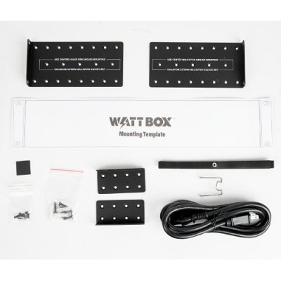 WattBox WB-800-IPVM-12 800 Series IP Power Conditioner, 12-Individually Controlled and Metered Ou...