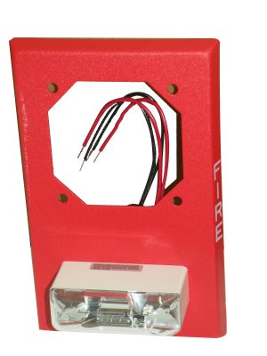Wheelock LSP-24-VFR Fire Alarm Remote Strobe Retrofit Plate 21-30VDC