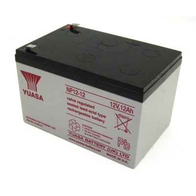 Yuasa NP12-12-250-NP12-12 SEALED LEAD ACID BATTERY 12VOLT 12AH