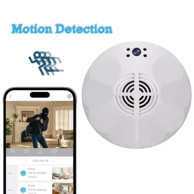 Mini Wifi Camera HD 1080P Night Vision Motion Detection/Smoke Detector