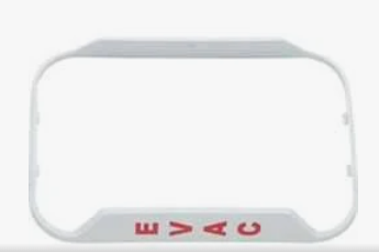 System Sensor BZGW-EV Wall Wht Bezl Kit Compact Evac