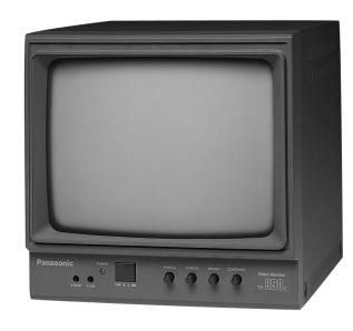 Panasonic TR-990C Black & White 9" CRT Monitor