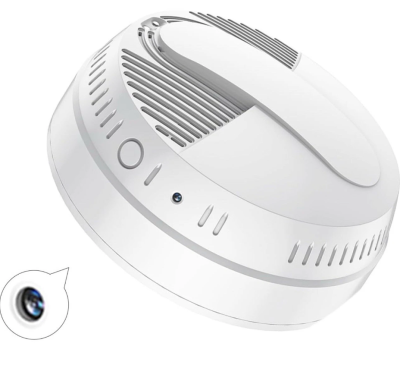 1080P Security Camera Smoke Detector Shaped WiFi Security Device APP Controlled