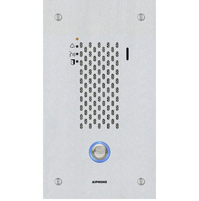 Aiphone IX-SSA IP Audio Door Station, SIP Compatible, Vandal Resistant, Stainless Steel