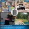 400 Meters Solar Wireless Driveway Alarm Outdoor Weather Resistant
