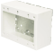 Legrand-Wiremold V5744-3 500/700 Three-Gang Extra Deep Switch and Receptacle Box Fitting, Ivory
