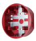 System Sensor SBBCRL L-Series Ceiling Surface Mount Back Box, Red