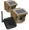 Solar Driveway Security Alarm System Wireless PIR Motion Sensor Detector Monitor