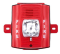 System Sensor P2RHK-120 Outdoor 120V Selectable Output Horn Strobe, "FIRE" Marking, Red