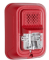 System Sensor CHSRL L-Series Selectable Output Chime Strobe, Wall Mount, Red