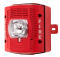 System Sensor SPSRK SpectrAlert Advance Red Outdoor Speaker Strobe, Standard CD, "FIRE" Marking