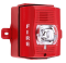System Sensor P2RHK-120 Outdoor 120V Selectable Output Horn Strobe, "FIRE" Marking, Red