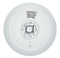 System Sensor CHSCWL L-Series Selectable Output Chime Strobe, Ceiling Mount, White