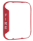 System Sensor BZR-F "Fire" Red Bezel for Wall-Mount Horn Strobe, Works with CHRL, CHSRL, HRL, P2R...