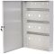 Comelit 10081 4-Way Lockable DIN Rail Enclosure, 19.5" 20.5" 3.75"