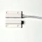 Resideo 943WG-WH Honeywell Home 943WG-WH Mini Magnetic Contact with 12" Leads, 1" Gap, White (Rep...