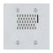 Aiphone COP-IXSS2G-NB IX Series 2-Gang Flush Mounted IP Door Station, No Buttons, No LEDs