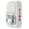 System Sensor SGWKLED L-Series Outdoor Compact Wall-Mounted LED Strobe, "FIRE", White