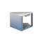 Comelit 3649/3 Inclination Housing 3-Modules Entrance Panel, 45 Degree