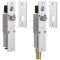 1091AIC SDC Spacesaver® Electric Bolt Lock, Narrow Mortise, Failsafe 12/24VDC, Bright Brass