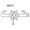 10G71-24V-LL-RHR-26D Sargent Line Electro-Mechanical Cylindrical Lever Lock (Standard Cylinder)