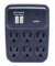 Bush Baby 6-Outlet Power Adapter with Covert 1080p Wi-Fi Camera (White)