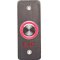 6620E Dynalock Narrow “Exit” Faceplate, Halo Lighted Piezo Rex Pushbutton