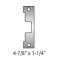7000-24D-791-630 HES 7000 Series Electric Strikes, 24VDC, 791 Faceplate, Satin Stainless Steel Fi...