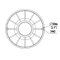 TR-UF45-D-IN - UNV Uniview - Fixed Dome Plate Mount