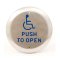 40/1-WT Camden All-Active 4 1/2" Round, Blank, No Graphics, With Weather Tight Resistant
