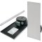 CSD1X2VRU Drop-in Ceiling Mounted Speaker with Back Can & Recessed Volume Control (Bright White )...