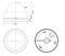 CNB-DBM-24VF-W Color Dome Camera (600TVL, ICR, DNR,OSD) 1/3" SONY Super HAD II, 0.005 lux, 2.8~10...