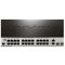 DES-3200-28P 24-Port PoE Fast Ethernet Managed L2 switch, 4 Gigabit Combo BASE-T/SFP Ports