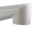 DS-1633ZJ White, 6" Outdoor Speed Dome Bracket, Corner Mount